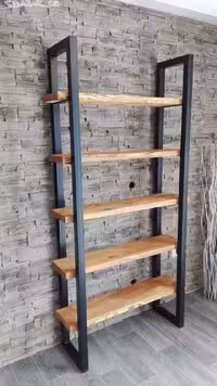دیوایدر دکوراتیو چوب و فلز کد روستیک  8641