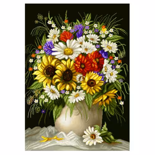 طرح گل وگلدان کد 25202