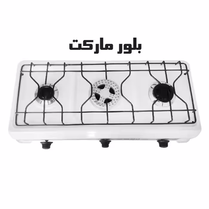 اجاق گاز سه شعله رومیزی پولاد (3 شعله)