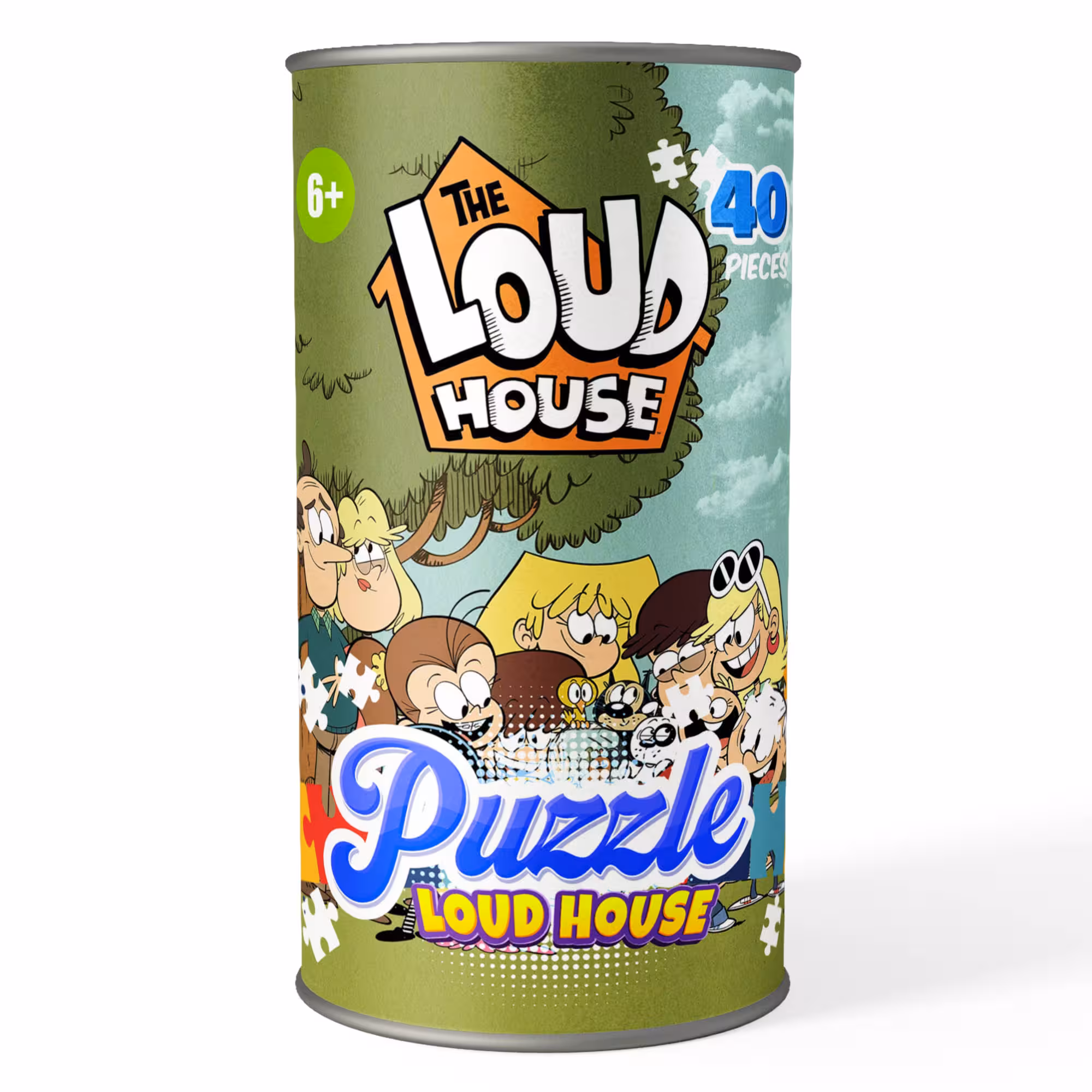 پازل 40 تکه کارتون خانه پر سر و صدا