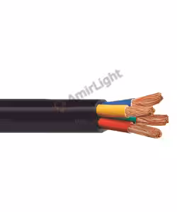 کابل افشان معمولی 4*4 البرز الکتریک نور-لینکو