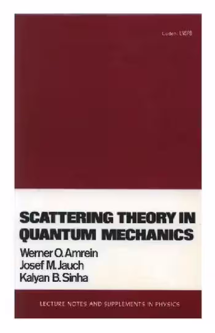 خرید و دانلود نسخه کامل کتاب Scattering theory in quantum mechanics: physical principles and mathematical methods