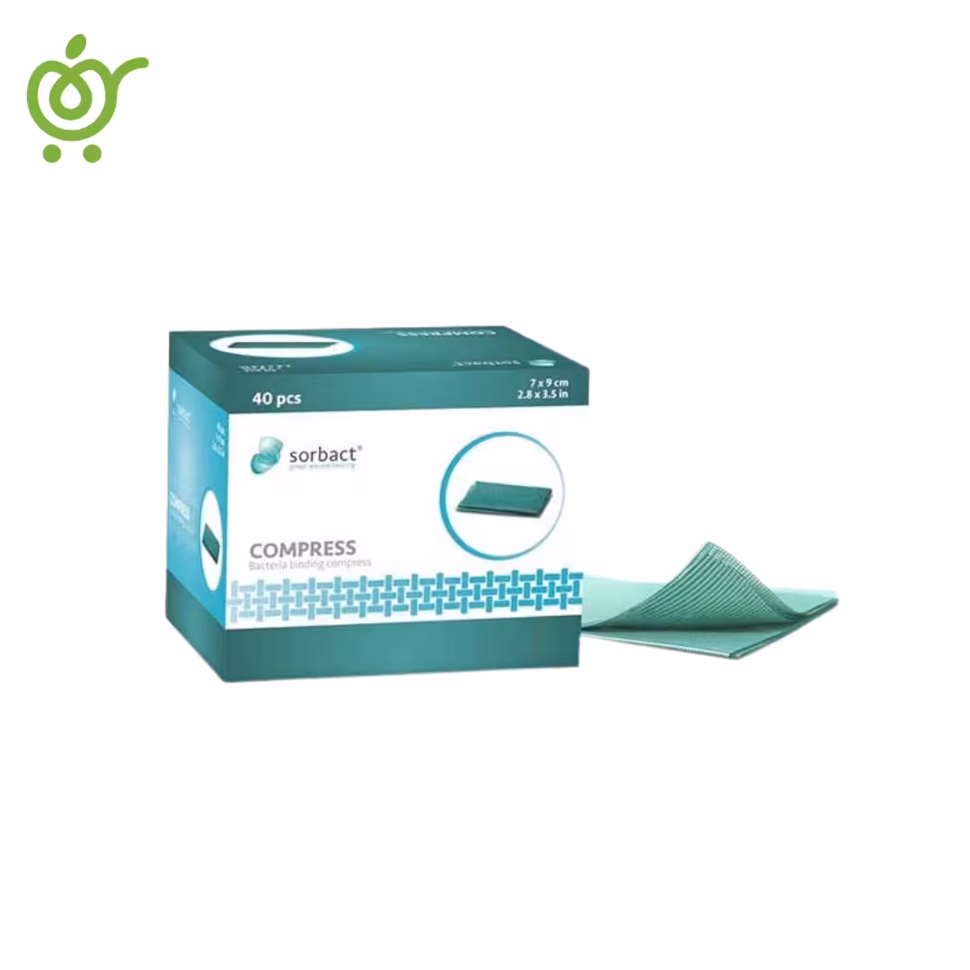 پانسمان‌ کمپرس سوربکت Sorbact compress | بررسی و خرید از سیب115