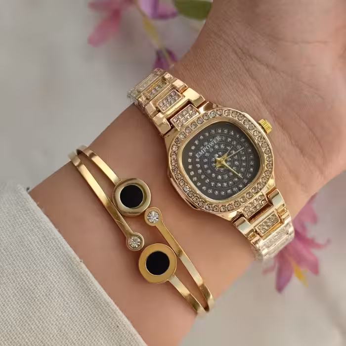 ست ساعت و دستبند جدید