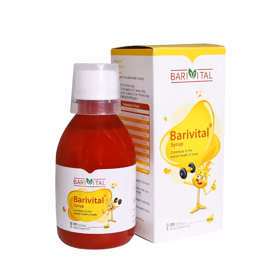 شربت باریویتال کودکان Kids Barivital Syrup