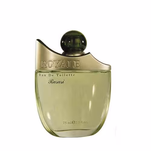 ادکلن رویال سبز مردانه Rasasi Royale Pour Homme-حجم 75 میلی لیتر