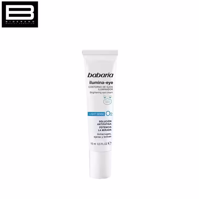 کرم دور چشم ضد چروک باباریا مدل آی کانتور حجم 15ml