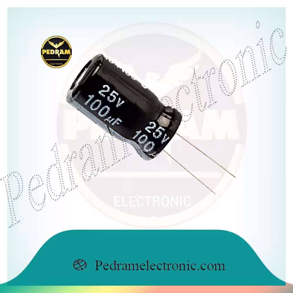 خازن 100MF 25V