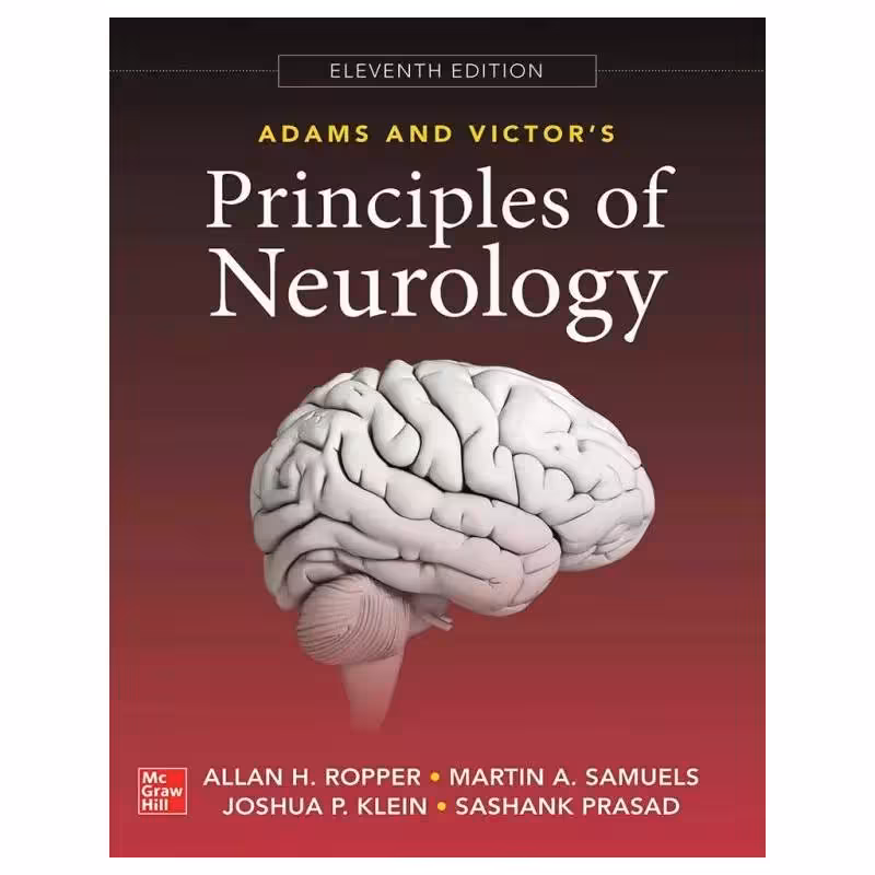 کتاب اصول مغز و اعصاب آدامز و ویکتور زبان اصلی| Adams and Victor’s Principles of Neurology 11th Edition 2019