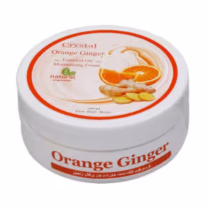 کرم مرطوب کننده صورت و بدن پرتقال زنجبیل کریستال 200 میلی لیتر