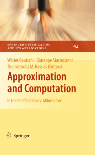 خرید و دانلود نسخه کامل کتاب Approximation and computation: In honor of Gradimir V. Milovanovic