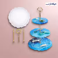 قالب سیلیکونی پک اقتصادی گرد دفرمه15-20-25سانت