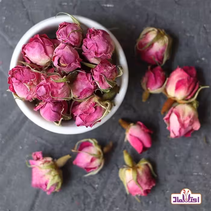 غنچه گل محمدی لوکس امسالی 100 گرمی اعتماد (غنچه گلمحمدی) | amazonchi