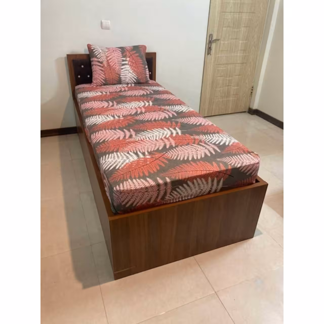 روتختی کشدار تشک یکنفره سرخس 120*200 سانتی‌متر