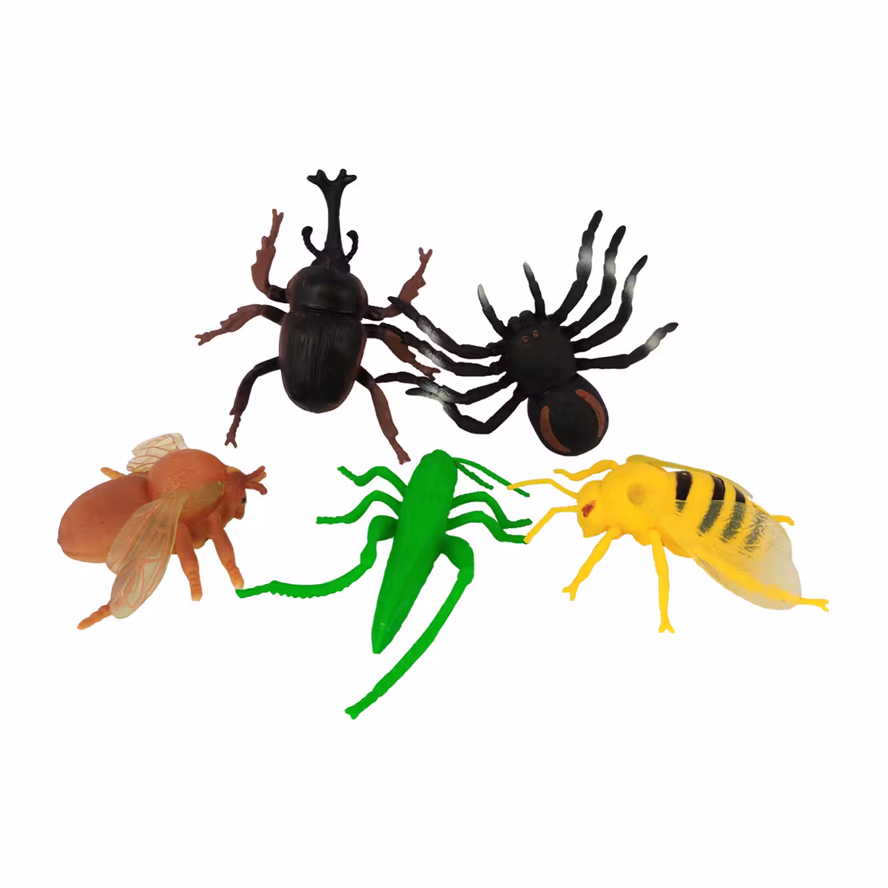 ست فیگور حیوانات طرح حشرات فانتزی WILD animal بسته 5 عددی کد 92957