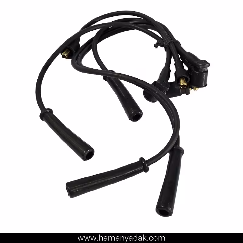 وایر شمع پراید کاربراتور سر سیم برنجی برند قدر قطعه