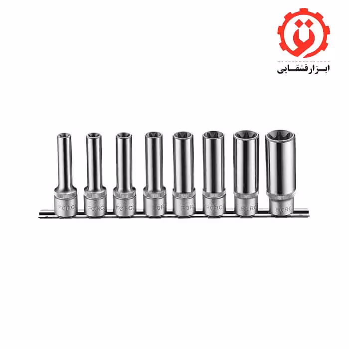 سری آچار بکس بلند ستاره ای 1/2 اینچ درایو فورس مدل 4083