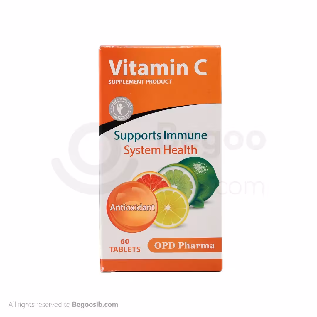 قرص ویتامین سی 1000 میلی گرم ماکسیمم پاور او پی دی فارما 60 عددی