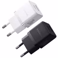 شارژر دیواری تایپ‌سی و USB فست شارژ 20 وات بیسوس P10111608113