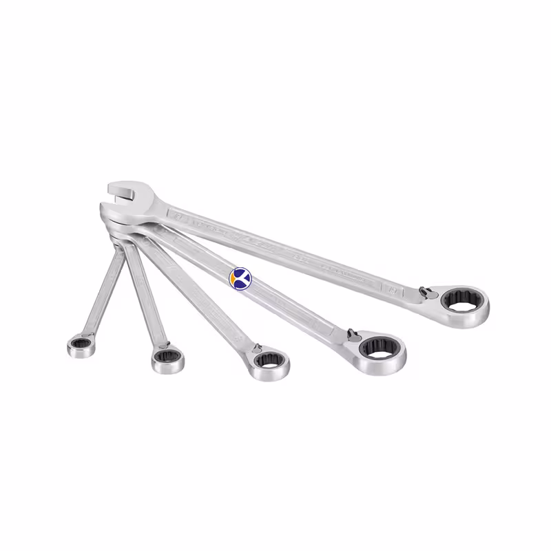 آچار یکسر رینگ جغجغه ای یکسرتخت مدل 606/5 هازت