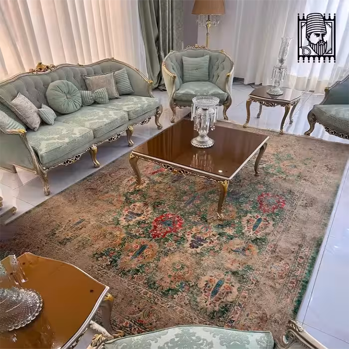 فرش 700 شانه آیهان کد 100131 سبز