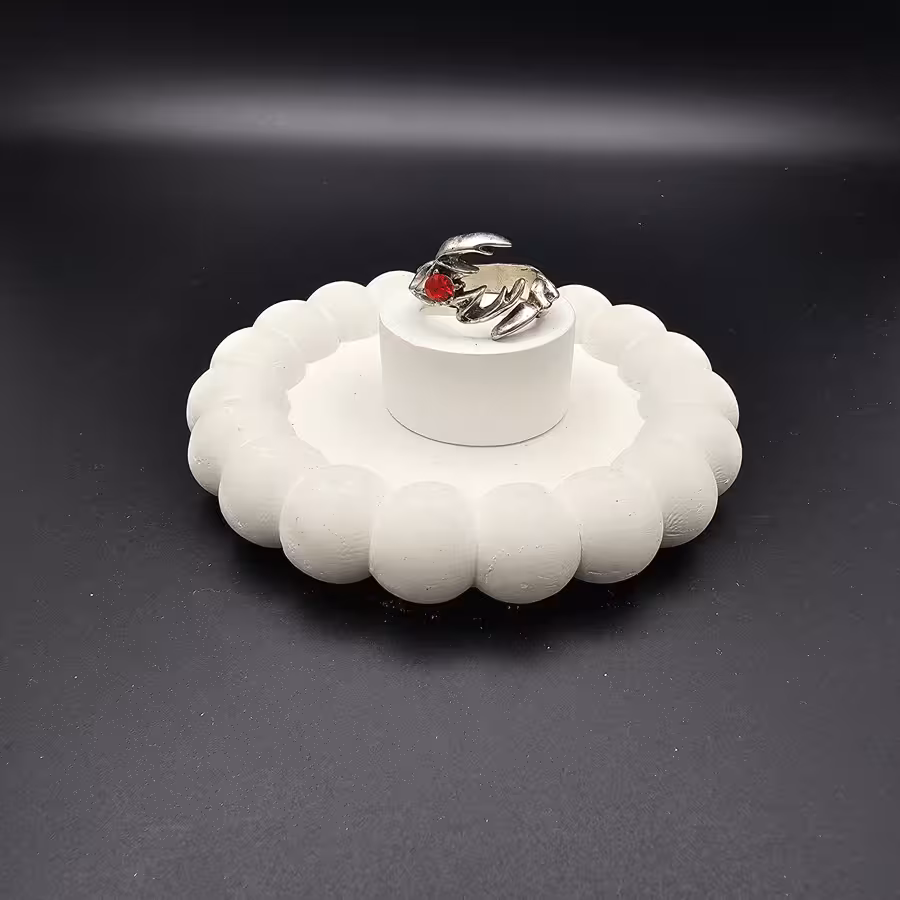 انگشتر استیل طرح دارگون کد 02