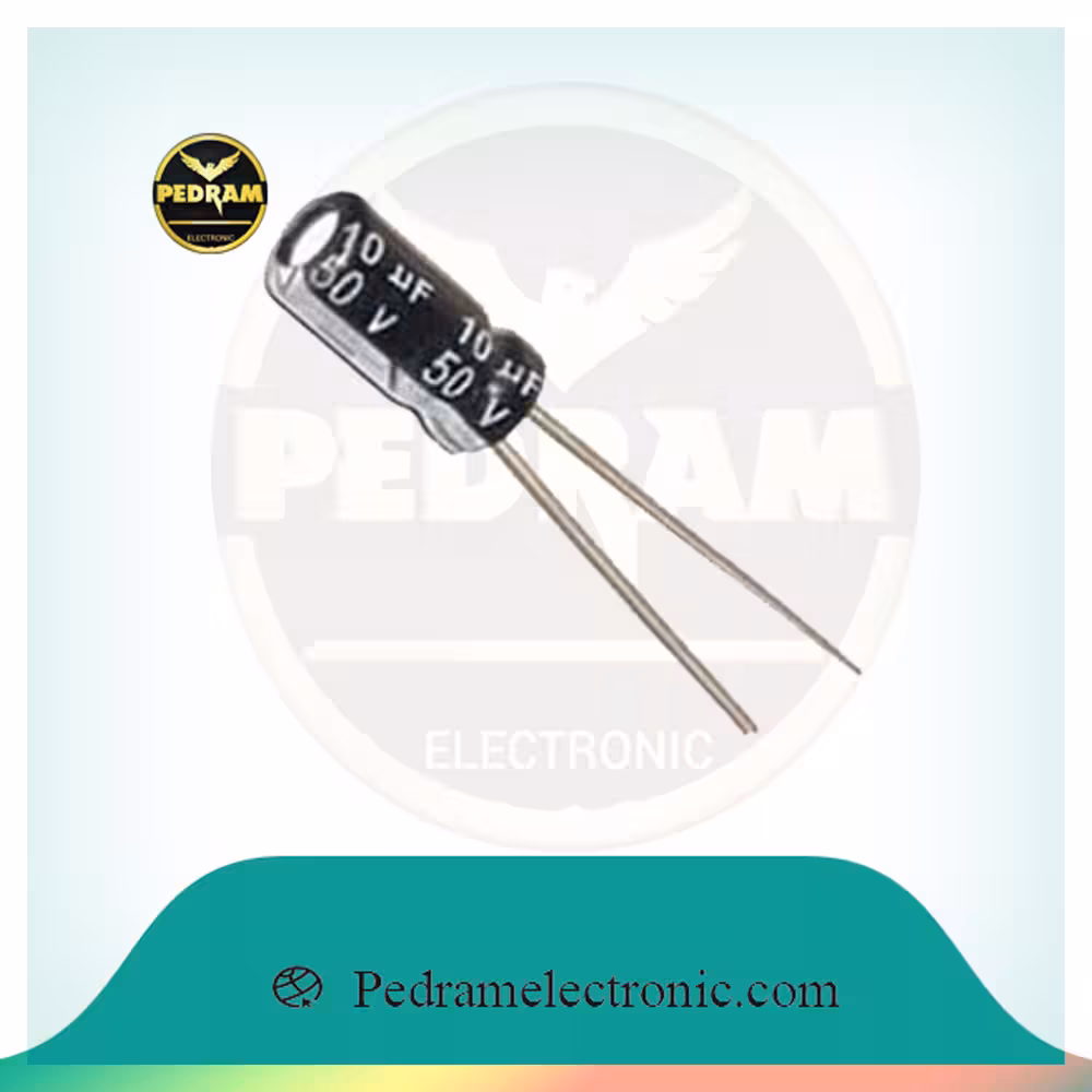 خازن 10MF 50V اورجینال