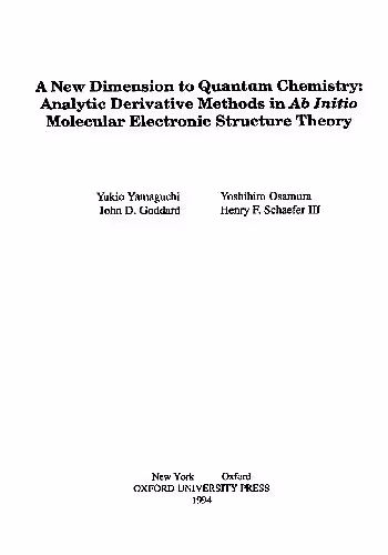 خرید و دانلود نسخه کامل کتاب A New Dimension to Quantum Chemistry: Analytic Derivative Methods in Ab Initio Molecular Electronic Structure Theory