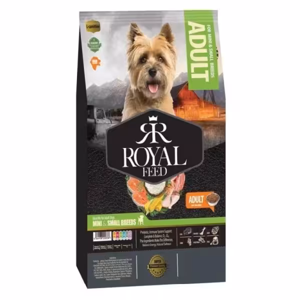 غذا خشک سگ بالغ نژاد کوچک رویال فید مدل Mini Small Adult وزن 3 کیلوگرمی