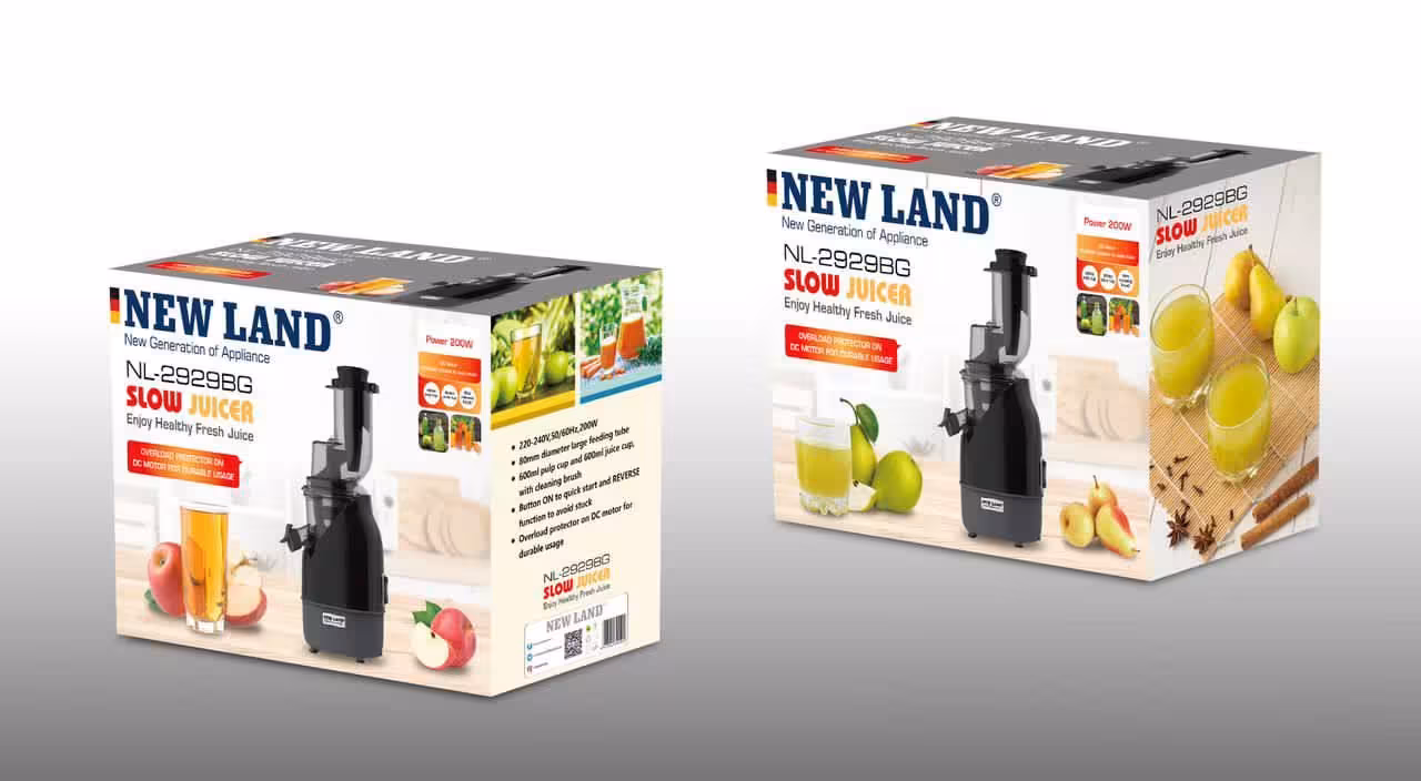 اسلو جوسر ( عصاره گیر ) نیولند مدل Oslo Juicer NEWLAND NL-2929BG