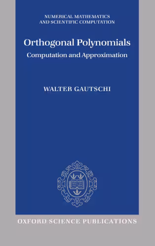 خرید و دانلود نسخه کامل کتاب Orthogonal Polynomials: Computation and Approximation