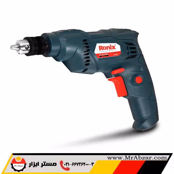 دریل 6.5 میلی متر آچاری 400 وات رونیکس 2106B