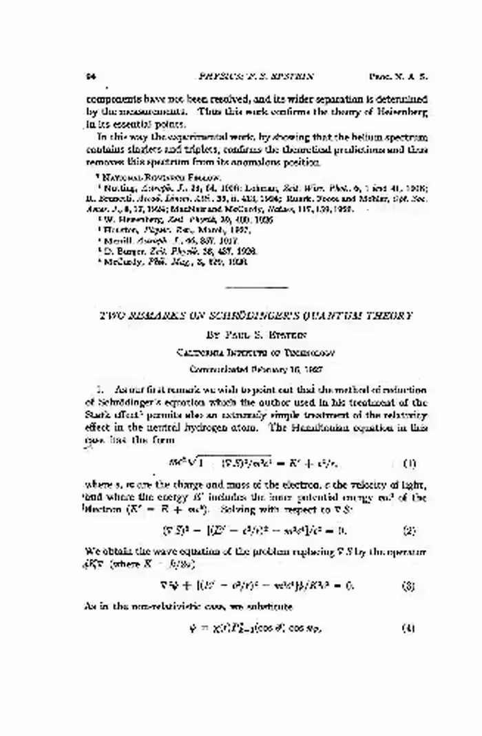 خرید و دانلود نسخه کامل کتاب Two Remarks on Schrodingers Quantum Theory