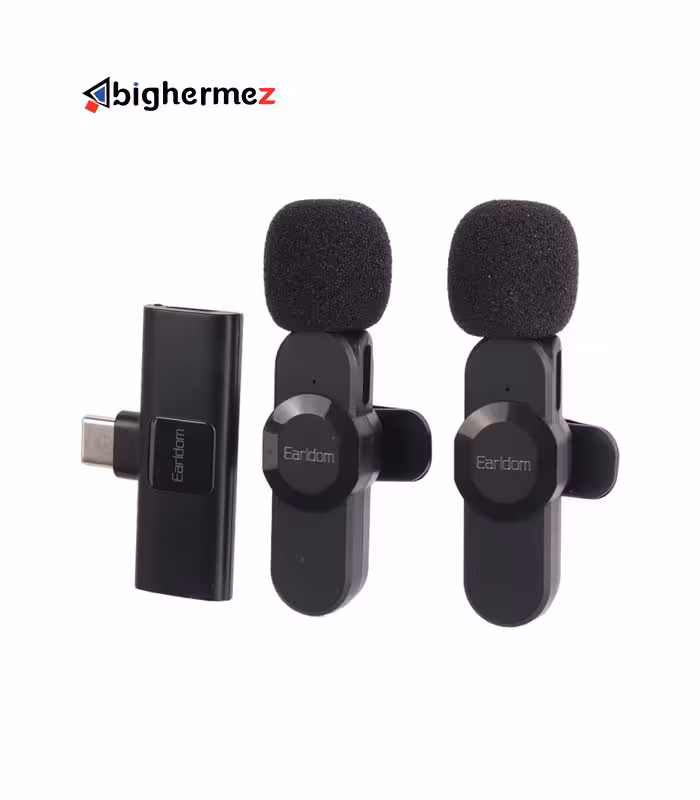 میکروفون یقه ای دو کاربره TYPE-C بیسیم ET-MC8C