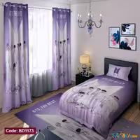ست اتاق خواب طرح BTS کد BD1173