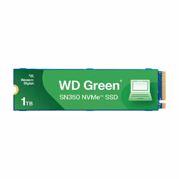 ارسال فوری   امکان خرید حضوری   گارانتی اصلی   اس اس دی اینترنال وسترن دیجیتال مدل Western Digital Green SN350 NVMe ظرفیت 1 ترابایت