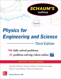 خرید و دانلود نسخه کامل کتاب Schaum's Outline of Physics for Engineering and Science: 788 Solved Problems   25 Videos