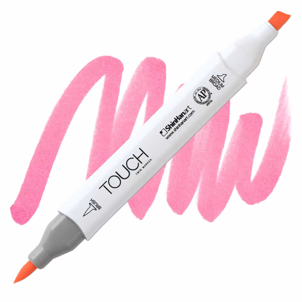 ماژیک طراحی دو سر تاچ (بدنه سفید) کد RP198