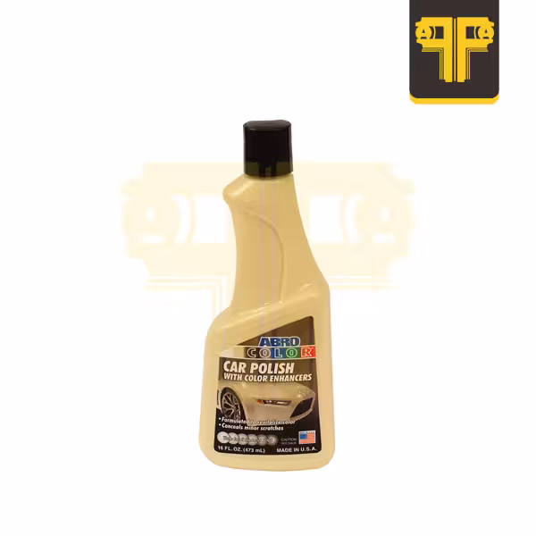پولیش هم رنگ خودرو رنگ مشکی ابرو ABROCOLOR® COLORED POLISH