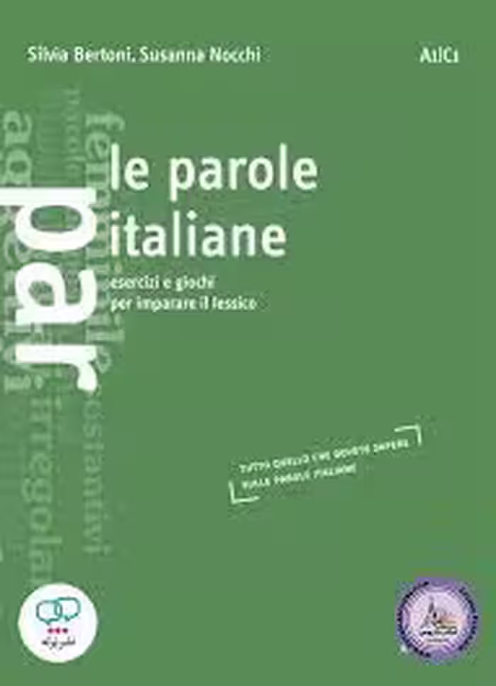 کتاب مهارت مکالمه ایتالیایی Le parole italiane A1 C1