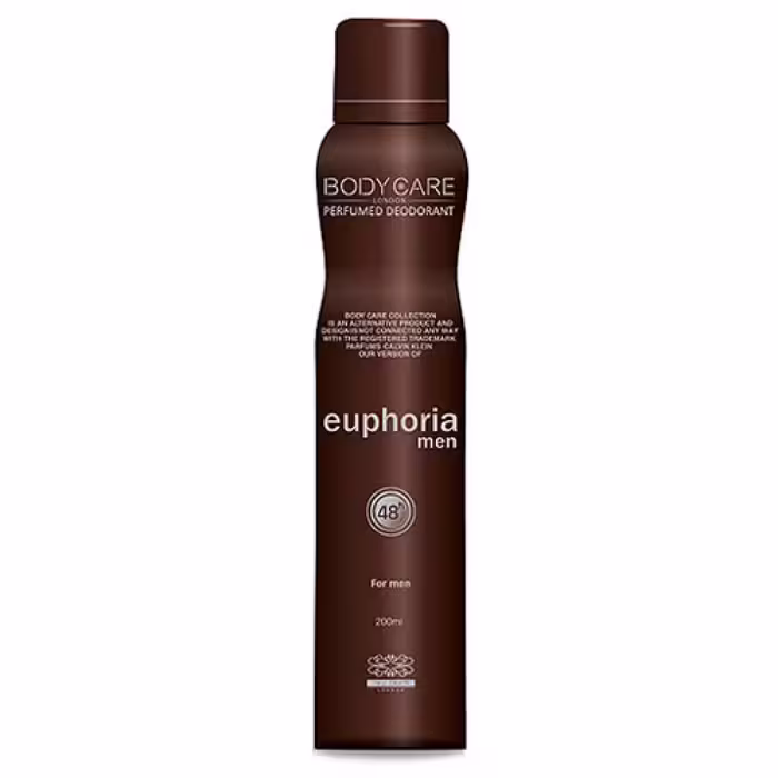 اسپری بدن مردانه بادی کر مدل ایفوریا Body Care Euphoria حجم 200 میل