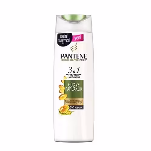 شامپو هلندی بازسازی کننده مو پنتن Pantene Natural Synthesis Power مناسب موهای نازک 400 میل