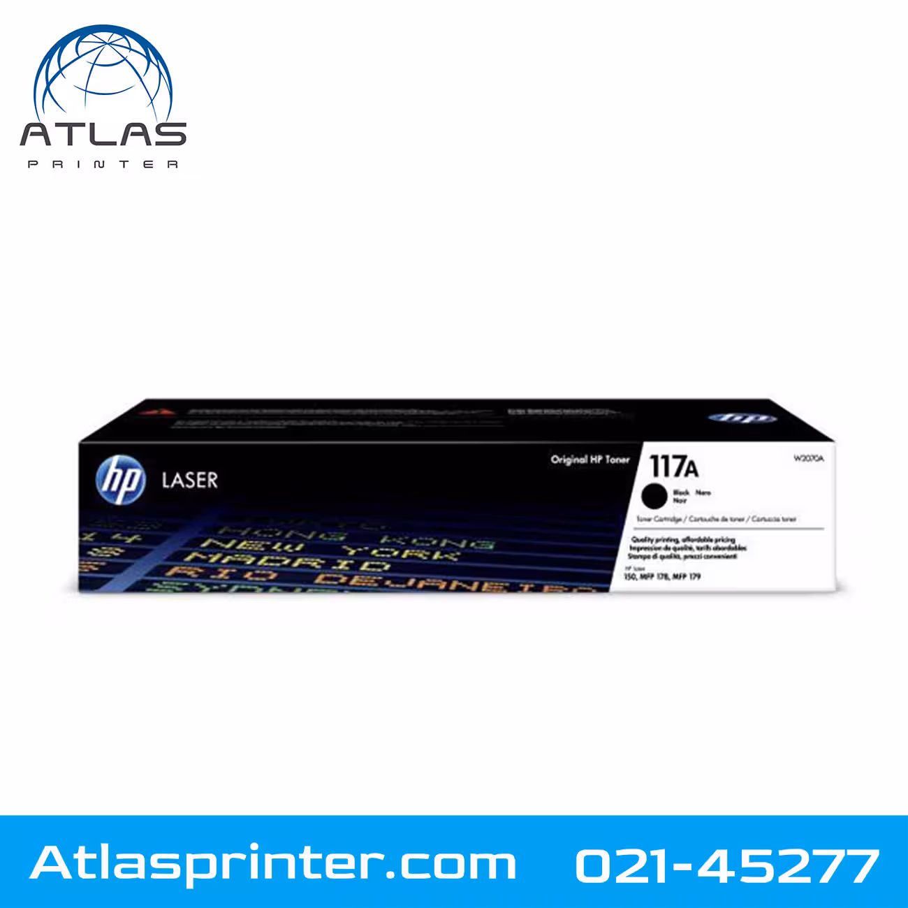 کارتریج لیزری اچ پی HP 117A مشکی