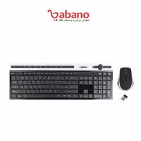 کیبورد و ماوس بی سیم GREEN مدل GKM-505W با حروف فارسی