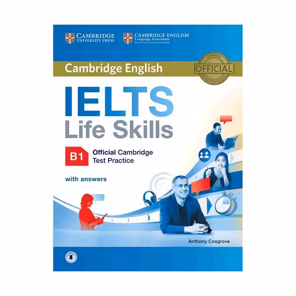 کتاب Cambridge English IELTS Life Skills B1 کمبریج انگلیش آیلتس لایف اسکیلز