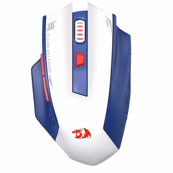 ماوس با سیم و بی سیم گیمینگ ردراگون مدل Woki M994 WBR