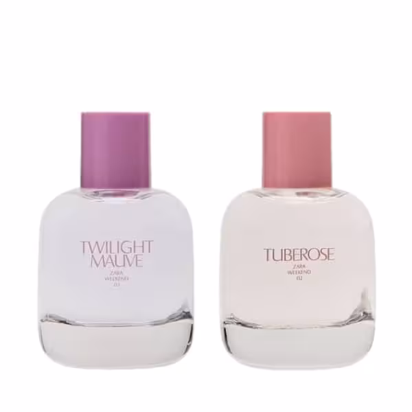 عطر زارا توایلایت موو و زارا توب رز (دو قلو) | Zara Tuberose   Twilight Mauve