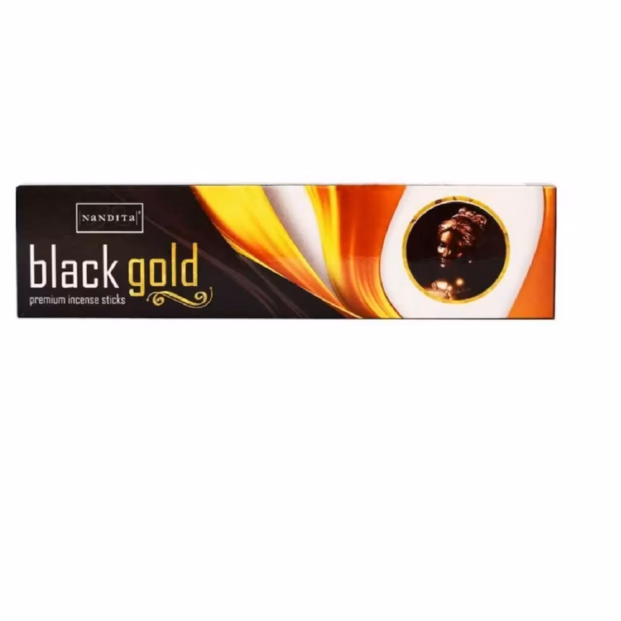 عود دست ساز ناندیتا مدل بلک گُلد بسته 30 عددی