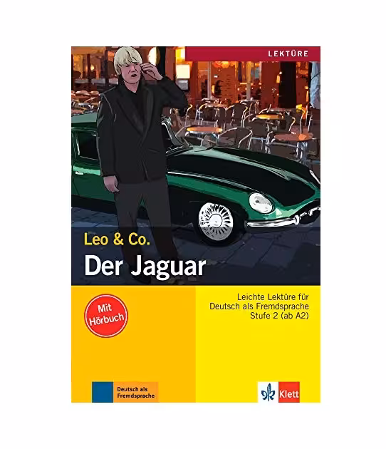 کتاب داستان زبان آلمانی Der Jaguar