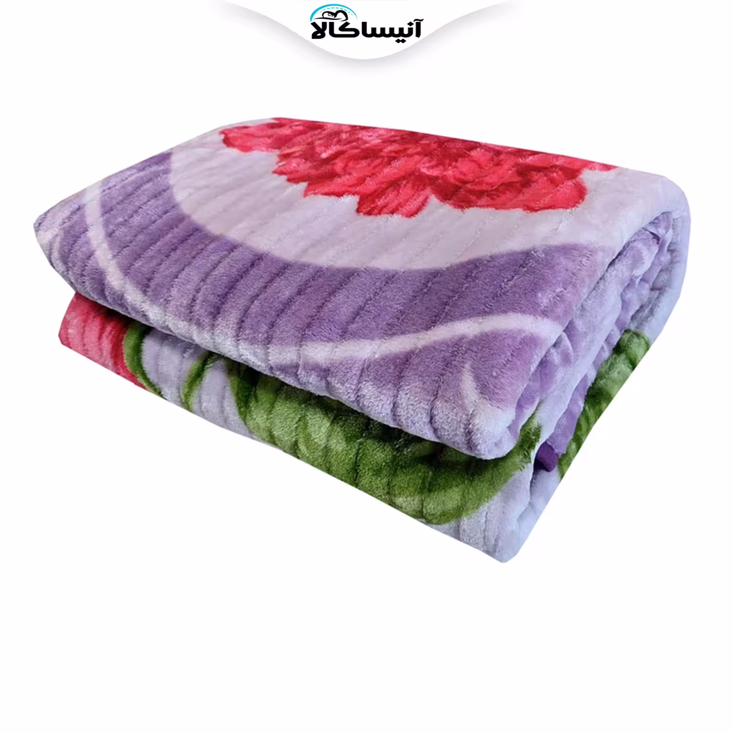 پتو نرمینه بافت مدل نسیم کد 43 سایز 155×210 سانتی متر